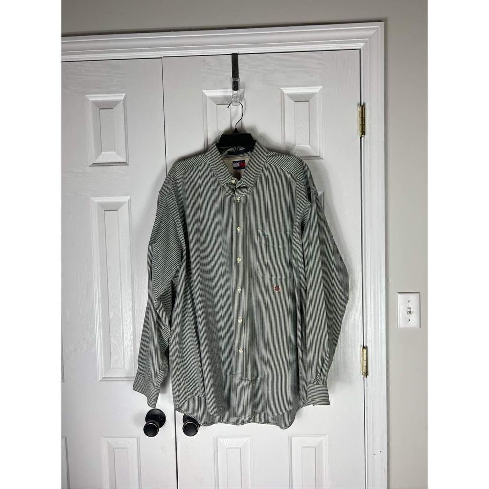 Tommy Hilfiger Mens Button Down Shirt Size XL